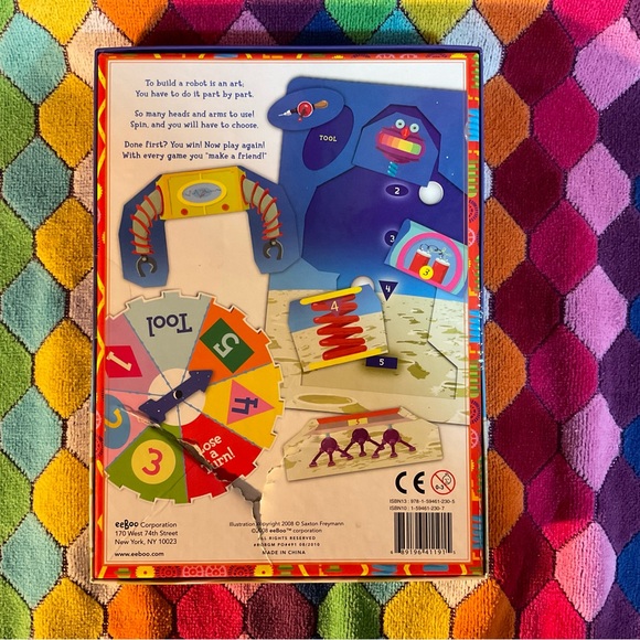 Build a Robot game family fun puzzle creative like new never used - Picture 2 of 2